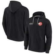 Unisex Fanatics Black Atlanta Hawks Elements Super Soft Fleece Pullover Hoodie